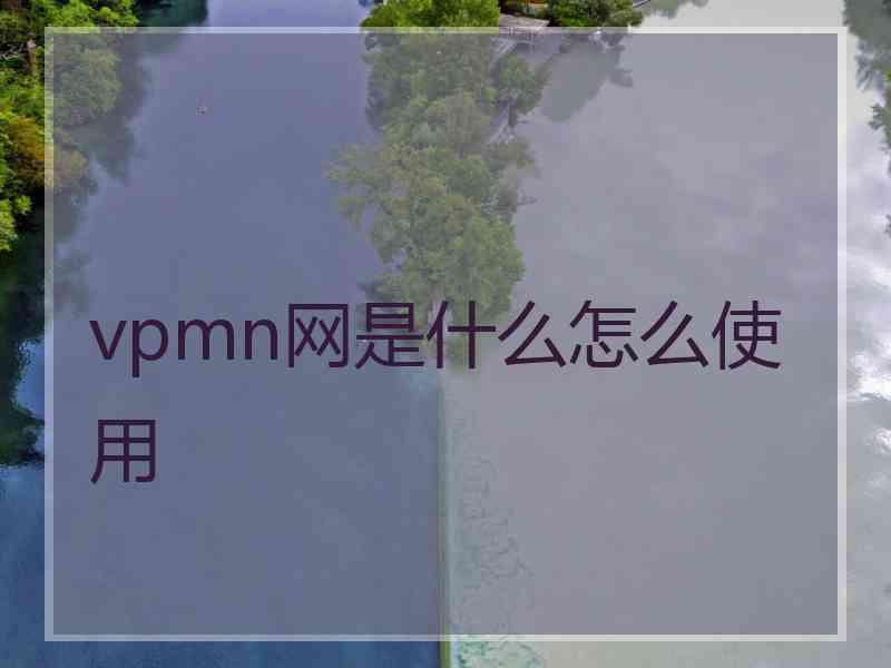 vpmn网是什么怎么使用