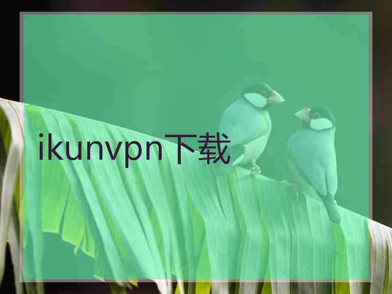 ikunvpn下载