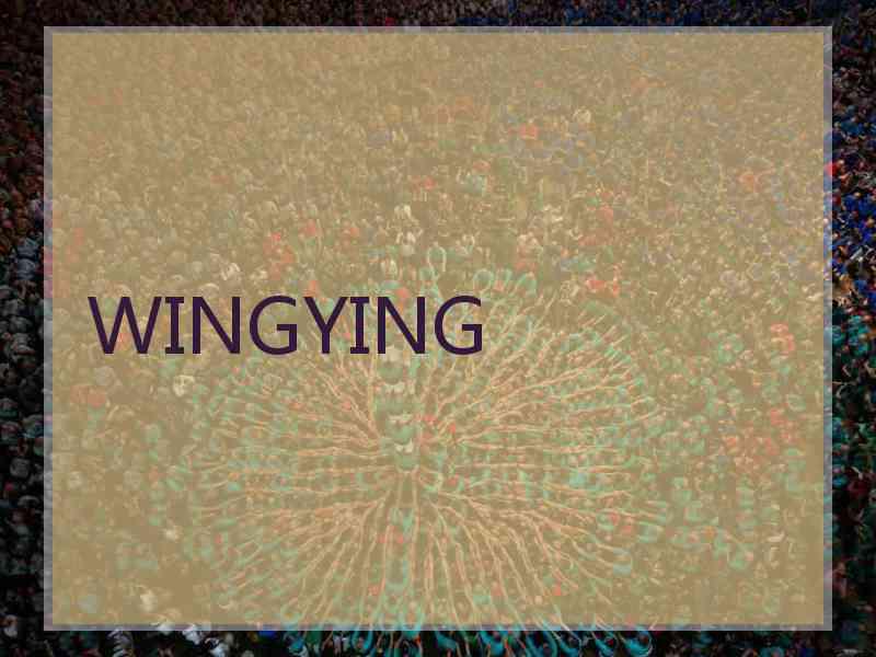 WINGYING