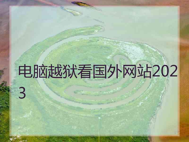 电脑越狱看国外网站2023