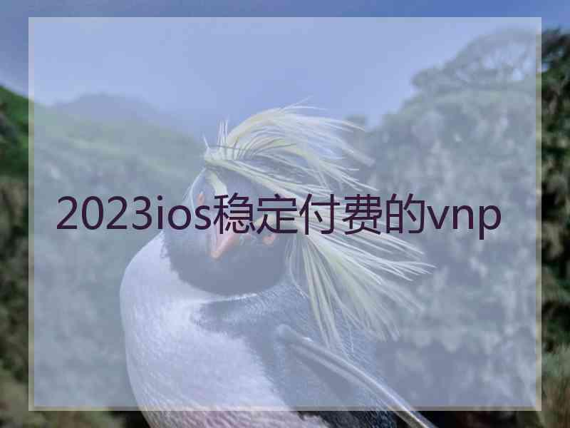 2023ios稳定付费的vnp