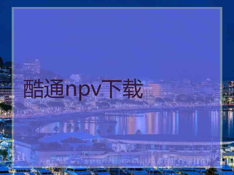 酷通npv下载