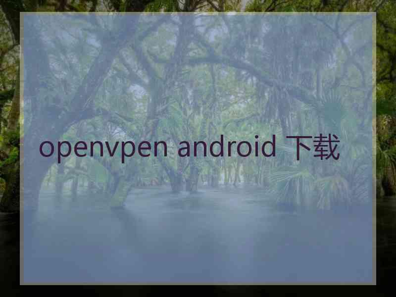 openvpen android 下载