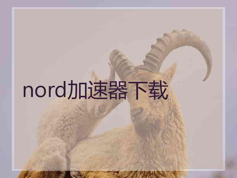 nord加速器下载