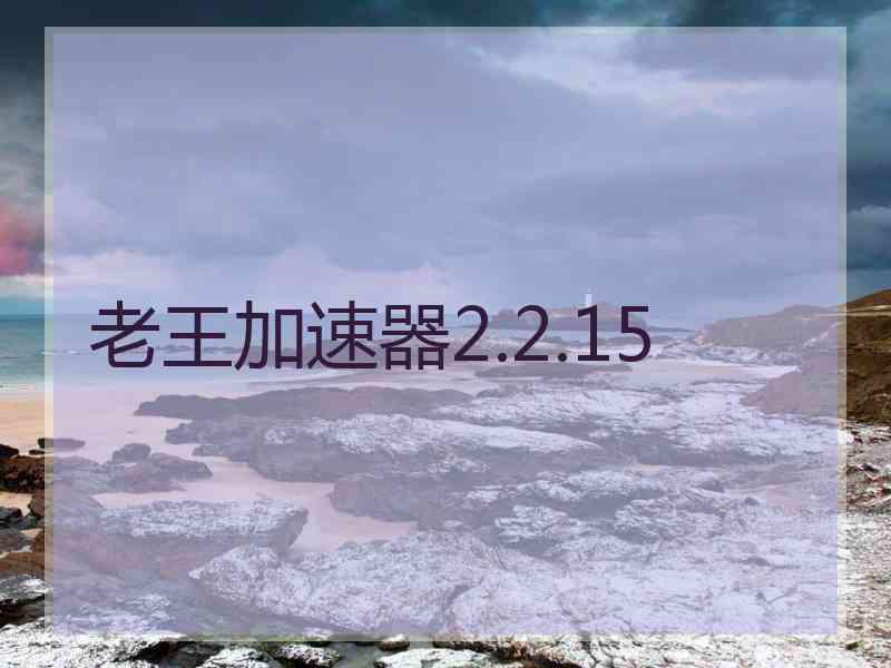 老王加速器2.2.15