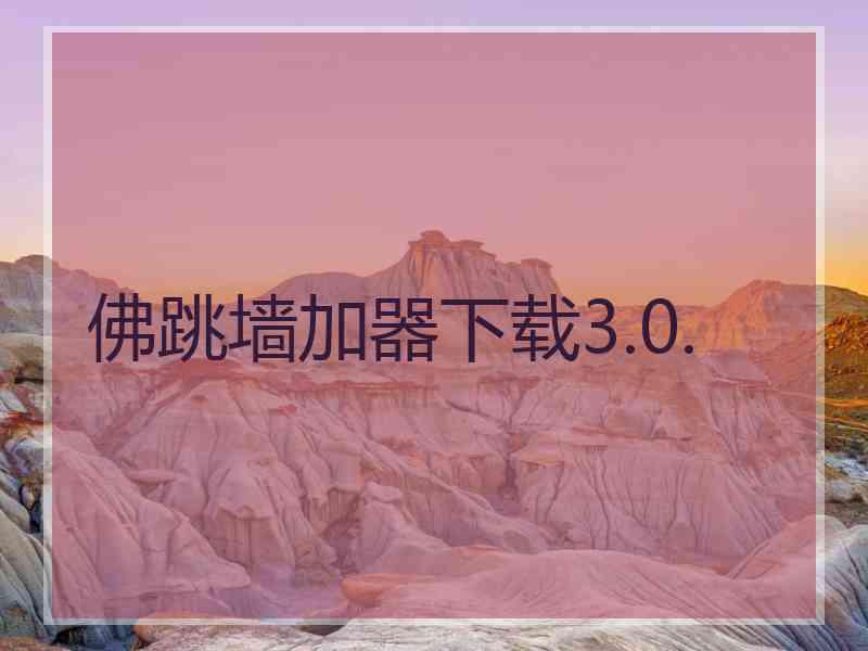 佛跳墙加器下载3.0.