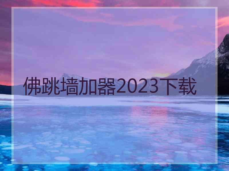 佛跳墙加器2023下载