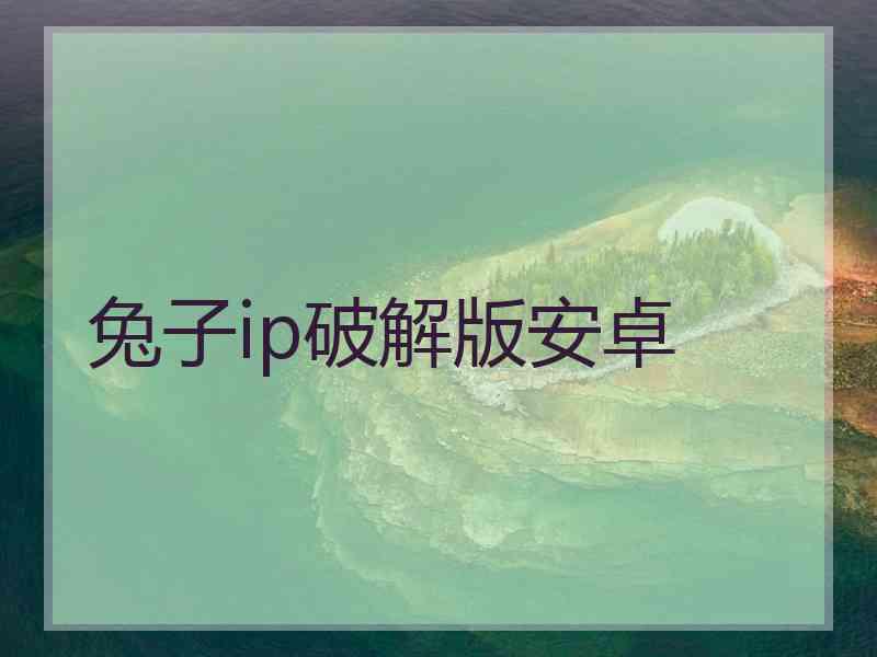 兔子ip破解版安卓