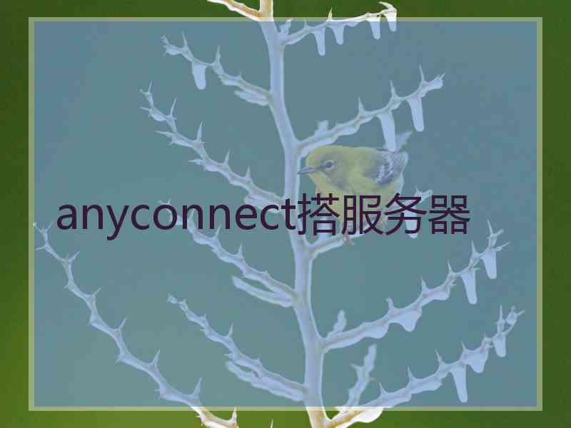 anyconnect搭服务器