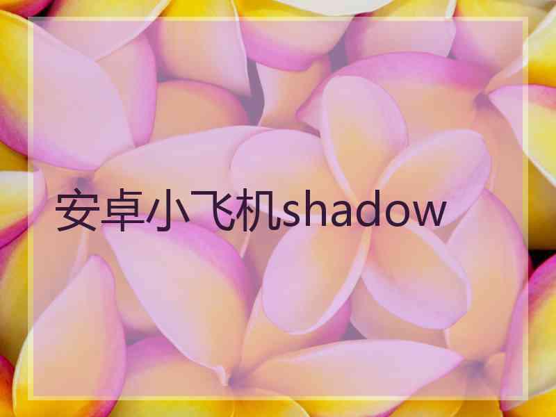 安卓小飞机shadow